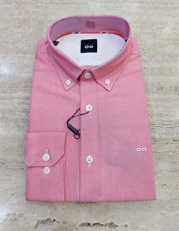 Camisa lisa granate para hombre